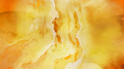 Orange Grunge Watercolor Background Image