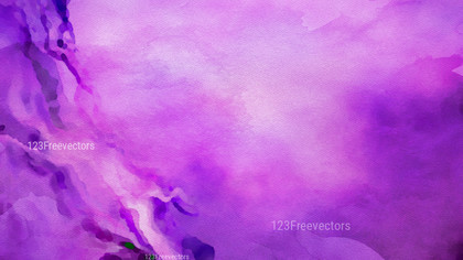 Purple Watercolor Grunge Texture Background
