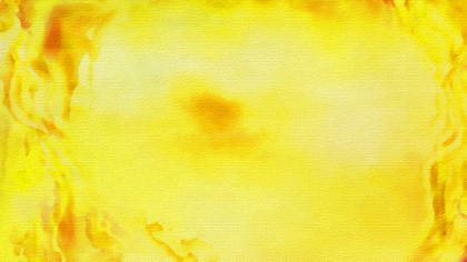 Yellow Distressed Watercolour Background