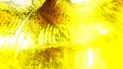 Abstract Yellow Painted Background