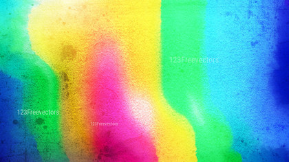 Colorful Watercolor Grunge Texture Background Image