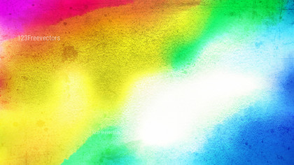 Colorful Distressed Watercolour Background Image