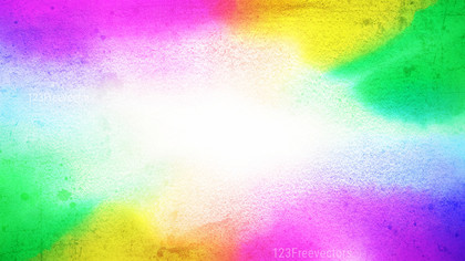 Colorful Grunge Watercolour Texture Image