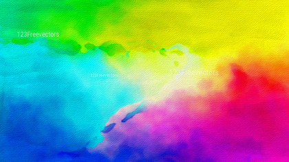 Colorful Watercolor Texture Background Image