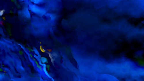 Cool Blue Watercolor Background Texture Image