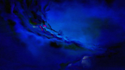 Cool Blue Watercolor Texture Background Image