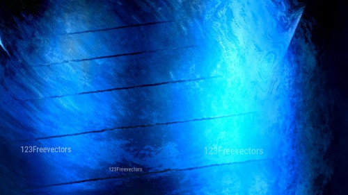 Abstract Cool Blue Painting Texture Background