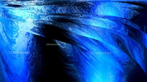 Cool Blue Painting Texture Background