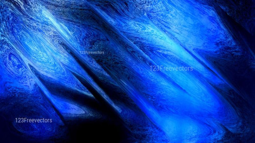 Abstract Cool Blue Painting Texture Background