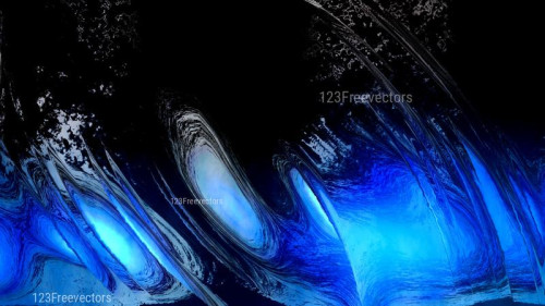 Abstract Cool Blue Paint Texture Background