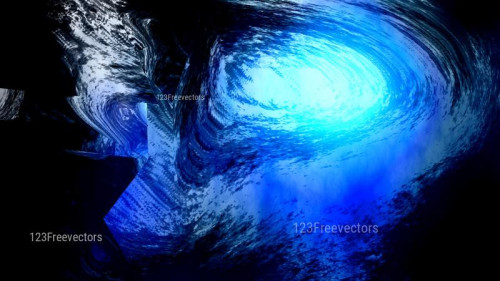 Cool Blue Painting Background