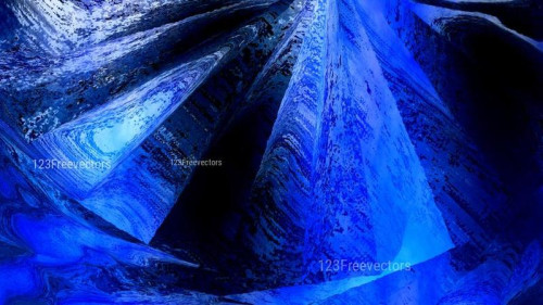 Cool Blue Painted Background Image