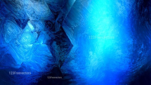 Abstract Cool Blue Paint Background Image