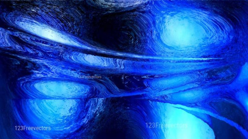 Abstract Cool Blue Painting Background Image