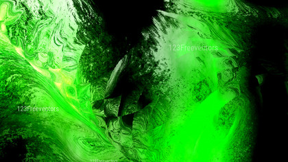 Abstract Cool Green Painted Background Image