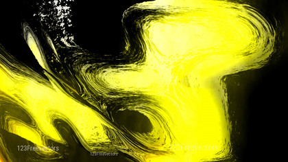 Cool Yellow Painting Texture Background