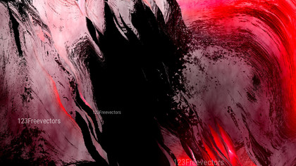 Abstract Red Black and White Painting Background