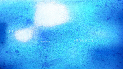 Blue and White Grunge Watercolor Background Image