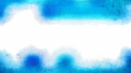 Blue and White Watercolor Background Texture
