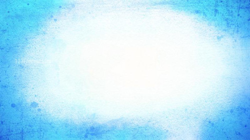Blue and White Watercolor Grunge Texture Background