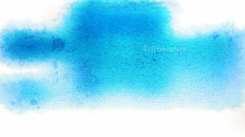 Blue and White Grunge Watercolour Texture Background