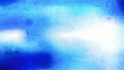 Blue and White Watercolor Background Graphic