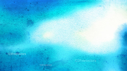 Blue and White Watercolour Background Image