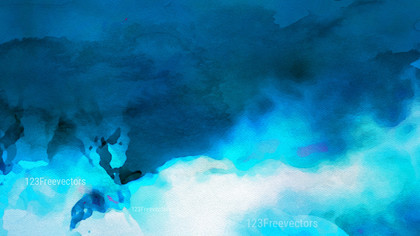 Blue and White Watercolour Background Texture
