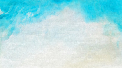 Blue and White Watercolor Texture Background Image