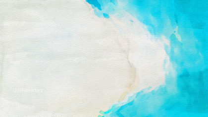 Blue and White Watercolor Background Texture Image