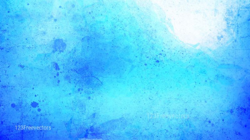 Blue and White Watercolor Background Texture Image