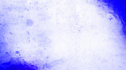 Blue and White Grunge Watercolor Texture Background