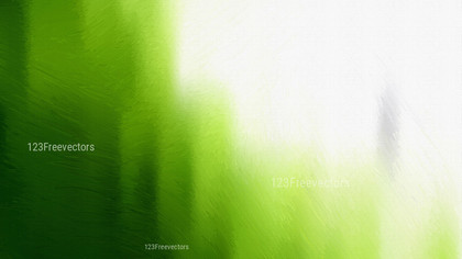 Green and White Oil Painting Background Image