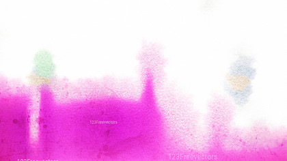 Pink and White Watercolor Background Graphic Image