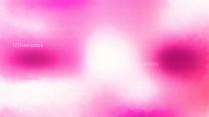 Pink and White Grunge Watercolour Texture Background Image