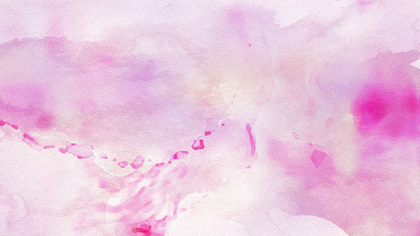 Pink and White Watercolor Background Texture Image