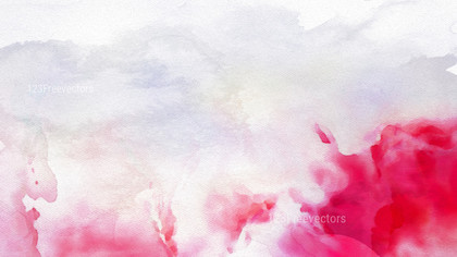 Pink and White Watercolor Background