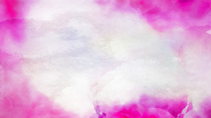 Pink and White Watercolor Background Texture Image