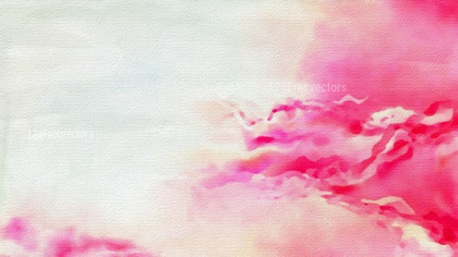 Pink and White Watercolour Background