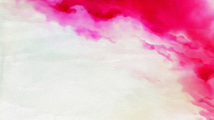 Pink and White Distressed Watercolor Background
