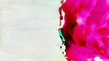 Pink and White Grunge Watercolour Background