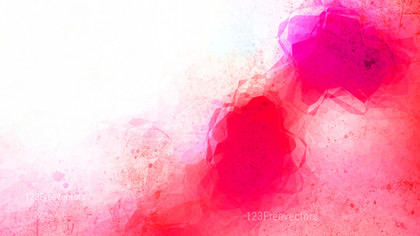 Pink and White Watercolor Background Design