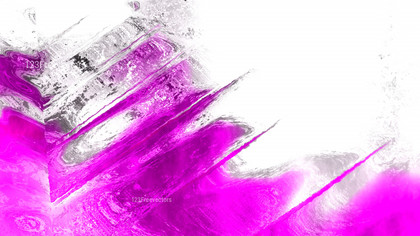 Abstract Pink and White Paint Background Image