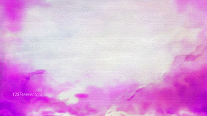 Purple and White Watercolour Background Texture
