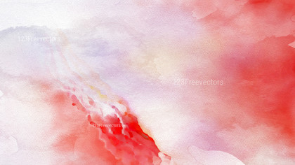 Red and White Watercolor Background Graphic
