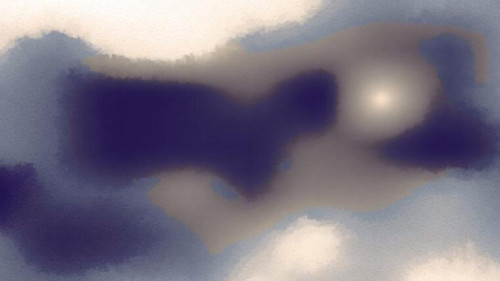 Blue and Brown Watercolor Texture Background