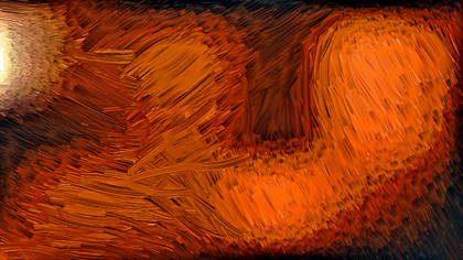 Orange and Brown Painting Background
