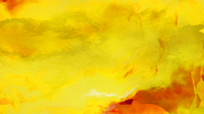 Orange and Yellow Grunge Watercolor Texture