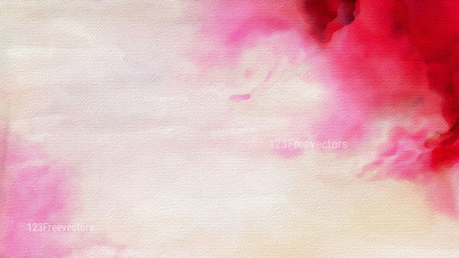 Pink and Beige Water Color Background