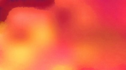Pink and Orange Watercolour Grunge Texture Background